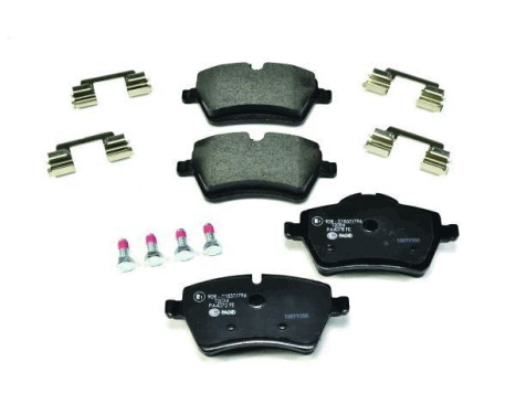 Brake Pad Set, disc brake 8DB 355 016-041 Hella Pagid GmbH, Image 2