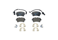 Brake pad set, disc brake 8DB 355 016-061 Hella
