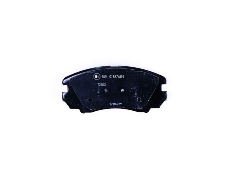 Brake Pad Set, disc brake 8DB 355 016-101 Hella, Image 2