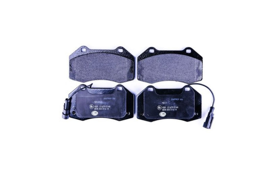 Brake Pad Set, disc brake 8DB 355 016-141 Hella