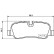 Brake Pad Set, disc brake 8DB 355 016-181 Hella Pagid GmbH