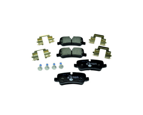 Brake Pad Set, disc brake 8DB 355 016-181 Hella