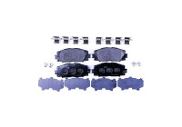 Brake Pad Set, disc brake 8DB 355 016-191 Hella