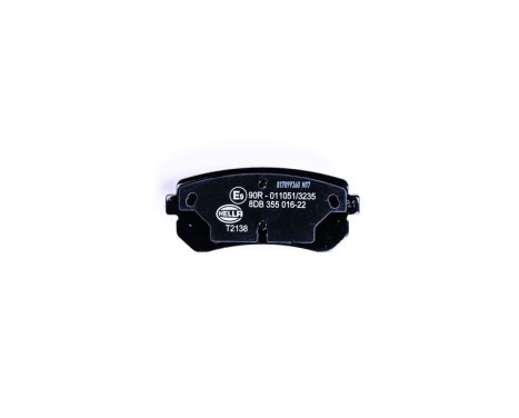 Brake Pad Set, disc brake 8DB 355 016-221 Hella, Image 2