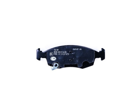 Brake Pad Set, disc brake 8DB 355 016-231 Hella, Image 2