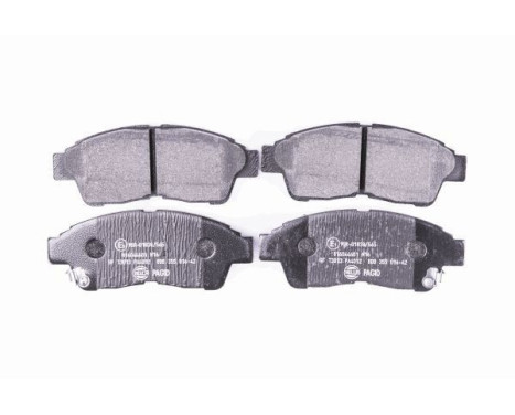 Brake Pad Set, disc brake 8DB 355 016-421 Hella Pagid GmbH, Image 2