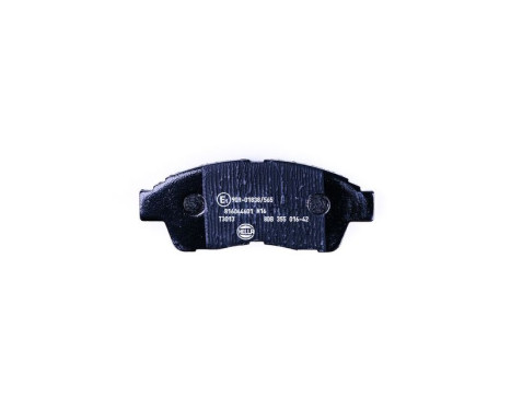 Brake Pad Set, disc brake 8DB 355 016-421 Hella, Image 2