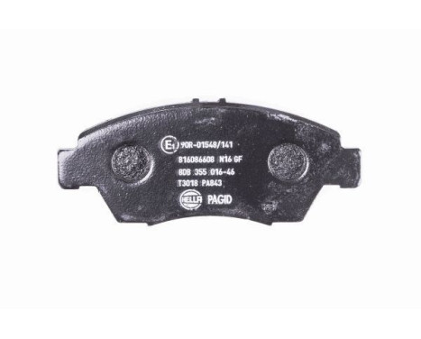 Brake Pad Set, disc brake 8DB 355 016-461 Hella Pagid GmbH, Image 3