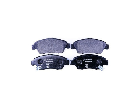 Brake Pad Set, disc brake 8DB 355 016-461 Hella