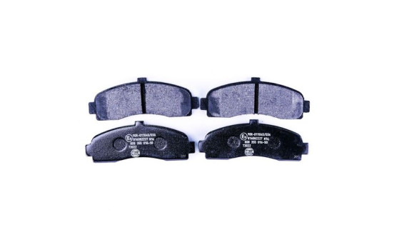 Brake pad set, disc brake 8DB 355 016-501 Hella