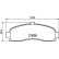 Brake pad set, disc brake 8DB 355 016-501 Hella, Thumbnail 4