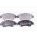 Brake Pad Set, disc brake 8DB 355 016-521 Hella Pagid GmbH, Thumbnail 2