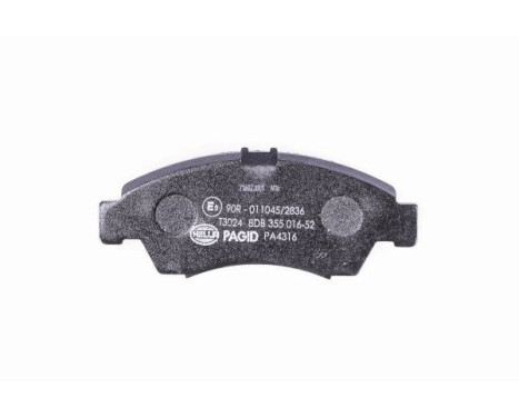 Brake Pad Set, disc brake 8DB 355 016-521 Hella Pagid GmbH, Image 3
