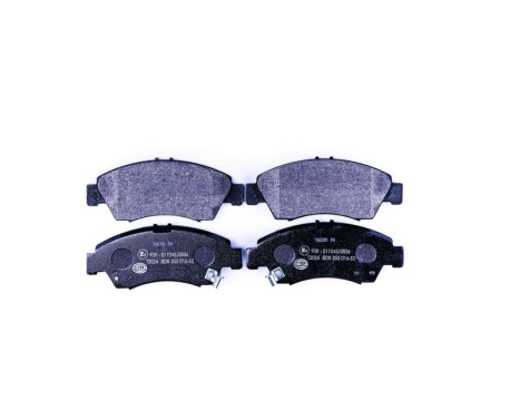 Brake Pad Set, disc brake 8DB 355 016-521 Hella