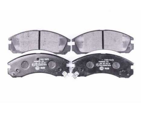 Brake Pad Set, disc brake 8DB 355 016-531 Hella Pagid GmbH, Image 2