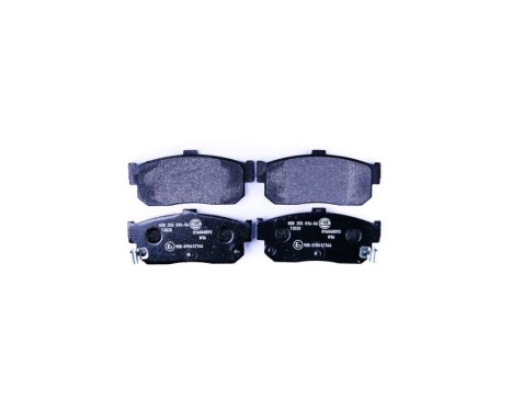 Brake Pad Set, disc brake 8DB 355 016-561 Hella