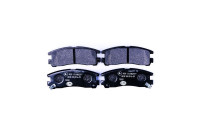 Brake Pad Set, disc brake 8DB 355 016-591 Hella