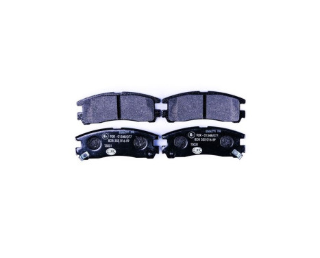 Brake Pad Set, disc brake 8DB 355 016-591 Hella