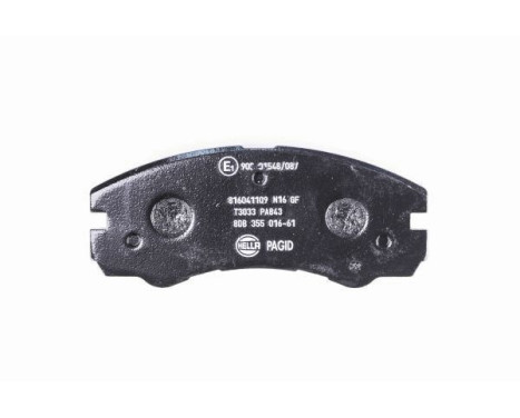 Brake Pad Set, disc brake 8DB 355 016-611 Hella Pagid GmbH, Image 2