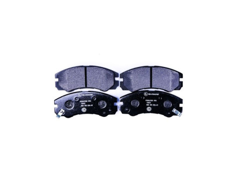 Brake Pad Set, disc brake 8DB 355 016-611 Hella