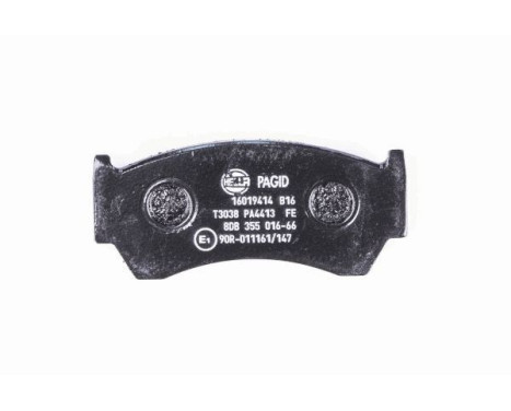 Brake Pad Set, disc brake 8DB 355 016-661 Hella Pagid GmbH, Image 2