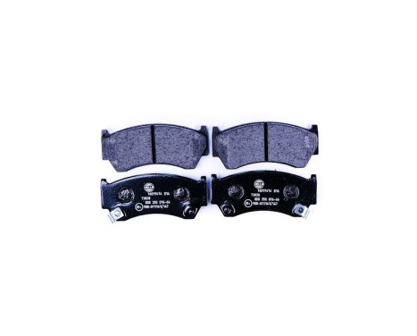 Brake Pad Set, disc brake 8DB 355 016-661 Hella