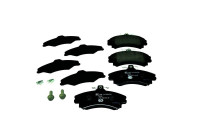 Brake Pad Set, disc brake 8DB 355 016-681 Hella