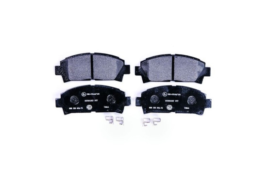 Brake Pad Set, disc brake 8DB 355 016-721 Hella