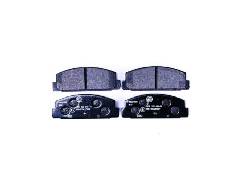 Brake Pad Set, disc brake 8DB 355 016-761 Hella