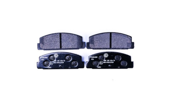 Brake Pad Set, disc brake 8DB 355 016-761 Hella