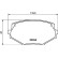 Brake Pad Set, disc brake 8DB 355 016-861 Hella Pagid GmbH, Thumbnail 4