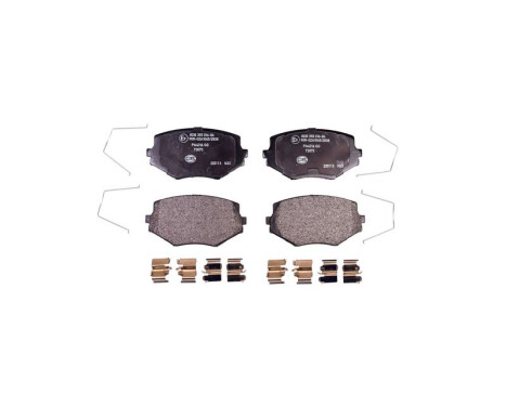 Brake Pad Set, disc brake 8DB 355 016-861 Hella, Image 3