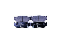 Brake Pad Set, disc brake 8DB 355 016-911 Hella