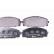 Brake Pad Set, disc brake 8DB 355 016-921 Hella Pagid GmbH, Thumbnail 2