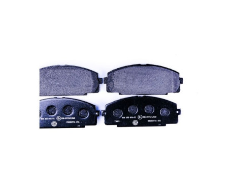 Brake Pad Set, disc brake 8DB 355 016-921 Hella