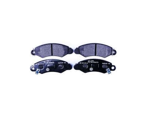 Brake Pad Set, disc brake 8DB 355 017-011 Hella