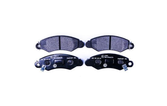 Brake Pad Set, disc brake 8DB 355 017-011 Hella