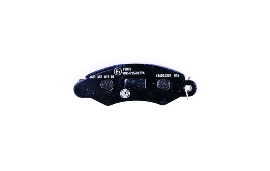 Brake Pad Set, disc brake 8DB 355 017-011 Hella, Image 2