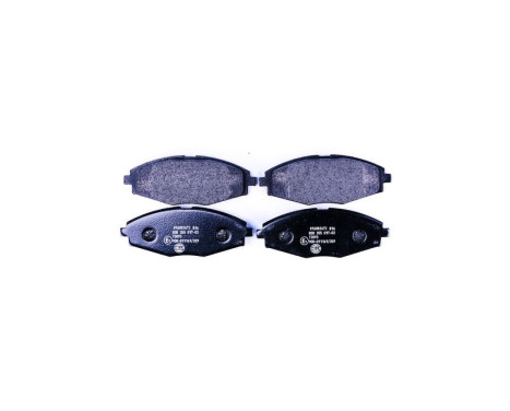 Brake Pad Set, disc brake 8DB 355 017-021 Hella