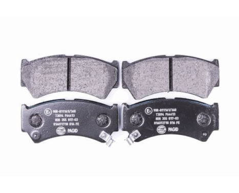 Brake Pad Set, disc brake 8DB 355 017-031 Hella Pagid GmbH, Image 2