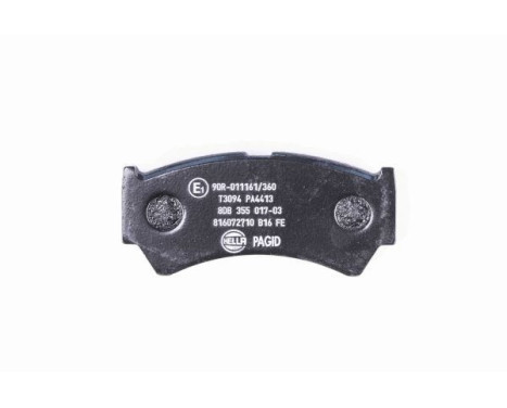 Brake Pad Set, disc brake 8DB 355 017-031 Hella Pagid GmbH, Image 3