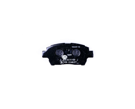 Brake Pad Set, disc brake 8DB 355 017-081 Hella, Image 2