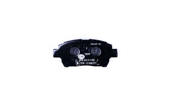 Brake Pad Set, disc brake 8DB 355 017-081 Hella, Image 2