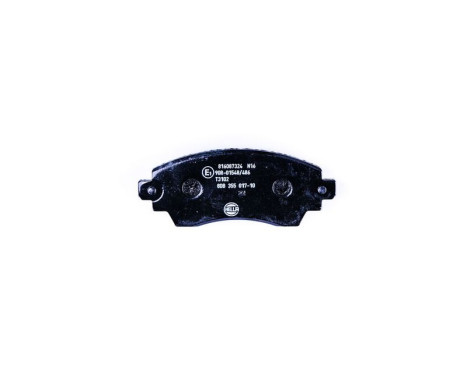 Brake Pad Set, disc brake 8DB 355 017-101 Hella, Image 2