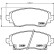 Brake Pad Set, disc brake 8DB 355 017-101 Hella, Thumbnail 4