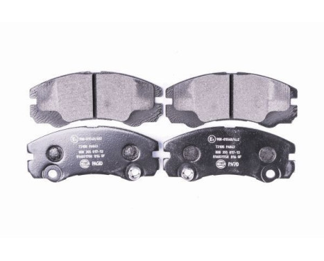 Brake Pad Set, disc brake 8DB 355 017-131 Hella Pagid GmbH, Image 2