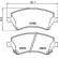 Brake Pad Set, disc brake 8DB 355 017-241 Hella, Thumbnail 4