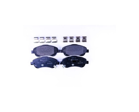 Brake Pad Set, disc brake 8DB 355 017-321 Hella