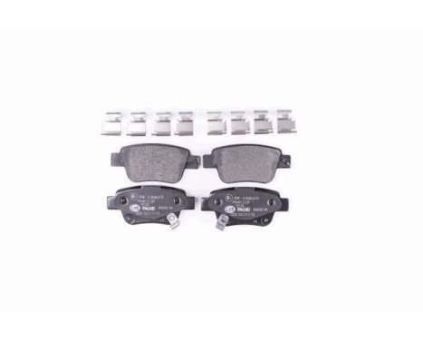 Brake Pad Set, disc brake 8DB 355 017-331 Hella Pagid GmbH, Image 2