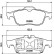 Brake Pad Set, disc brake 8DB 355 017-341 Hella, Thumbnail 4